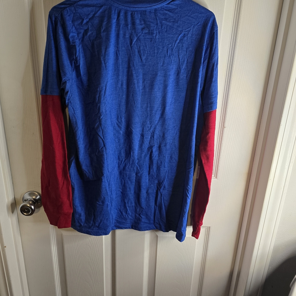 DC Comics Blue Superman Logo Shirt - Picture 2 of 3